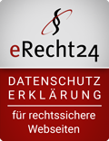 eRecht24 Siegel Datenschutzerklärung
